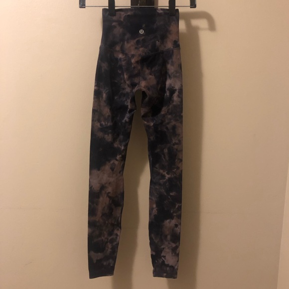 Lululemon Diamond Dye Graphite Grey Pink Pastel Align Legging,Size-0,Inseam-28” - Picture 7 of 9